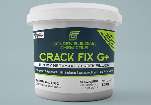 Crack Fix G+ - Golden Building and Waterproofing Chemical, Chennai.